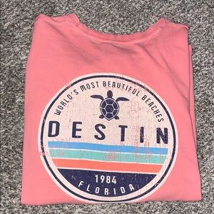 Vintage Style Destin Florida Graphic Tshirt
